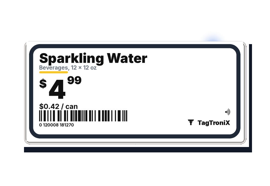 TagTroniX 2.66 Inch ESL