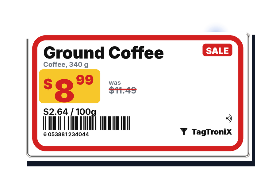TagTroniX 3.5 Inch ESL