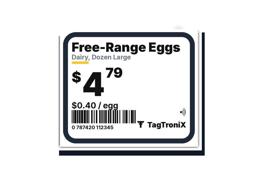 TagTroniX 5.83 Inch ESL